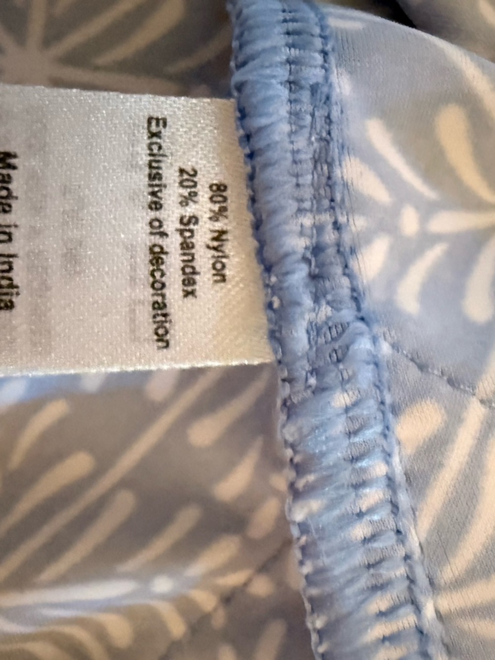 Cabana Life Light Blue & White Sleeveless V-Notch Midi Dress - Picture 12 of 12